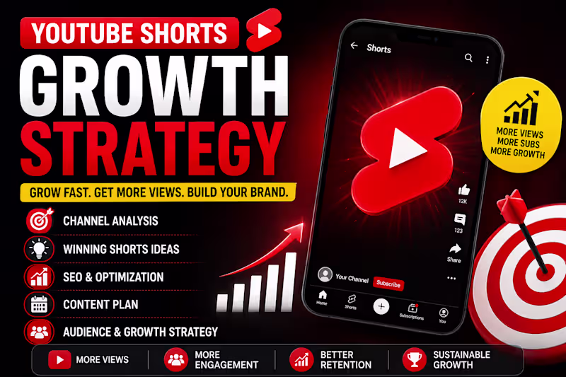 Cover image for YouTube Shorts Growth Strategy & Channel Optimization
