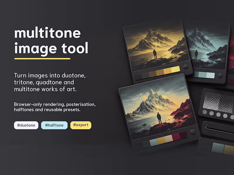 Cover image for Multitone Image Tool
