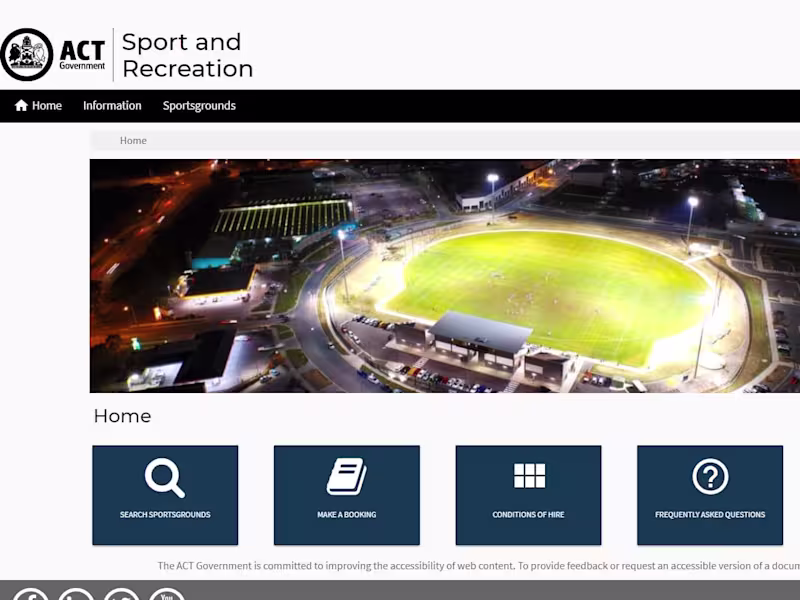 Cover image for Sport and Recreation - BFAC