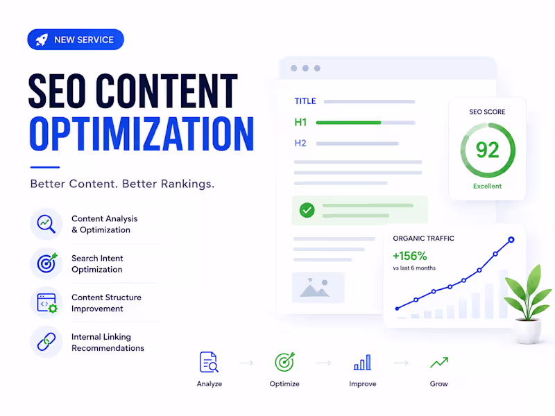 Cover image for SEO Content Optimization for Better Search Visibility