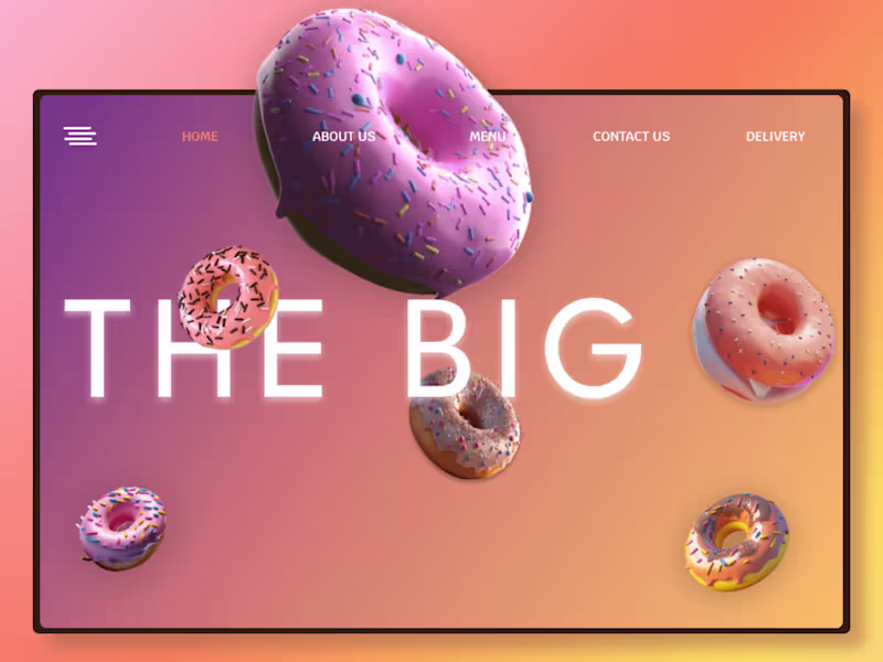 Cover image for “Speaking of doughnuts. The big O …"