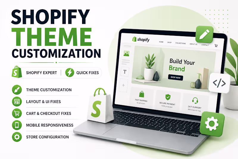 Cover image for Shopify Theme Customization