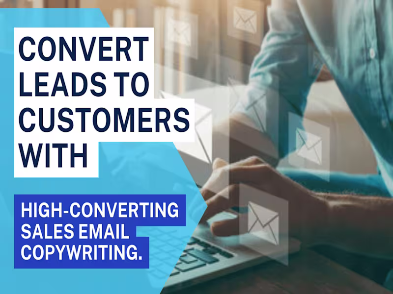 Cover image for I will write a persuasive marketing email campaign that converts