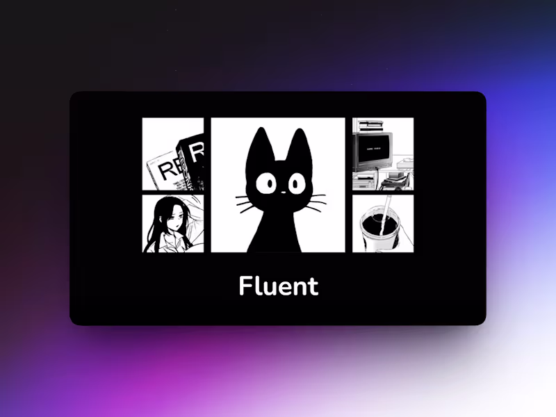 Cover image for Fluent is a Duolingo-style language