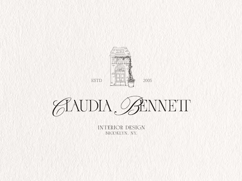 Cover image for Claudia Bennett Interior Design l Brand Identity Design