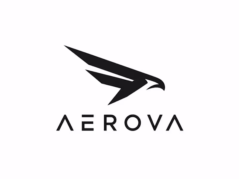 Cover image for AEROVA — Premium Falcon Logo Design