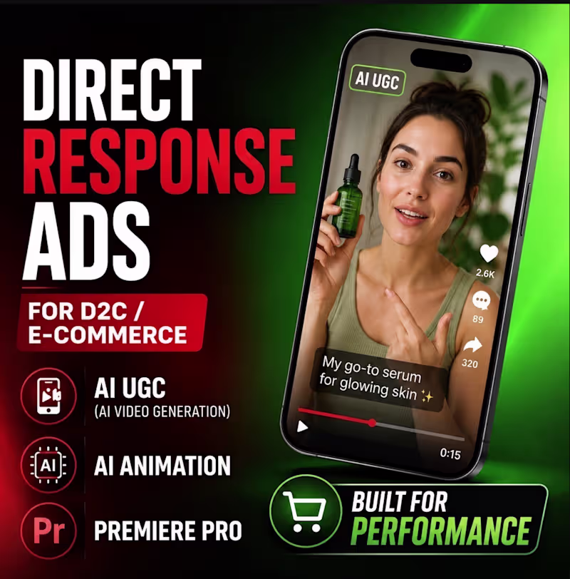 Cover image for Performance Videos for e-commerce brands