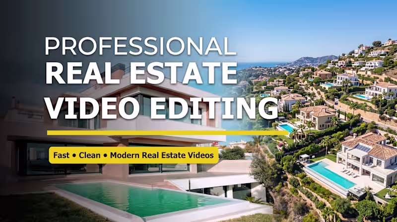 Cover image for Edit real estate videos and promos cinematically