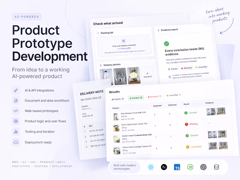 Cover image for AI Product Prototype Development
