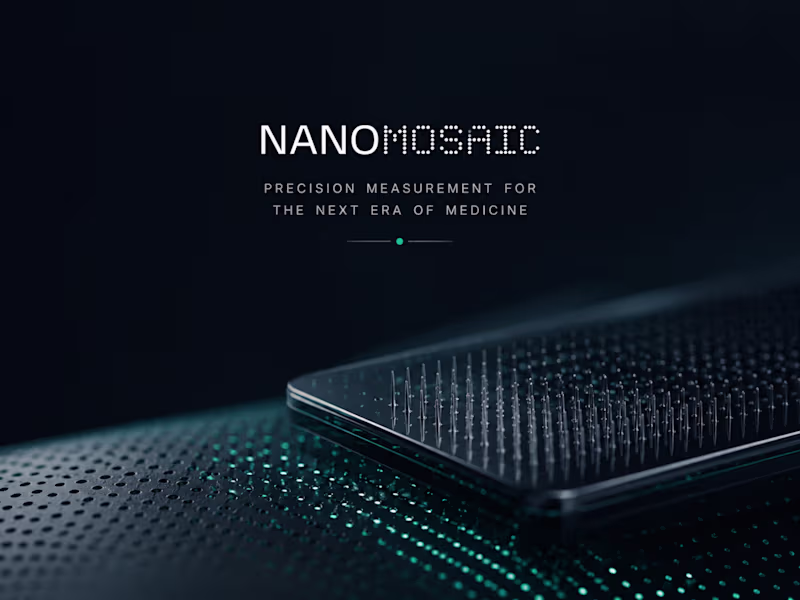 Cover image for NanoMosaic Platform Website and Landing Page
