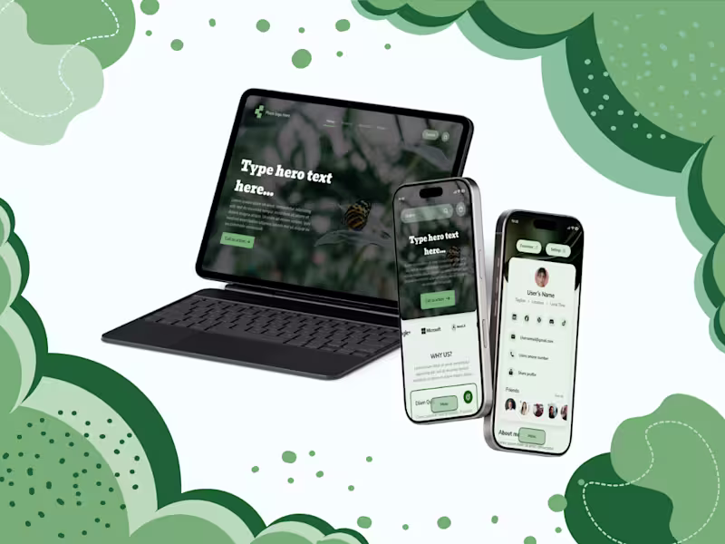 Cover image for An eCommerce Responsive Website Template | UI