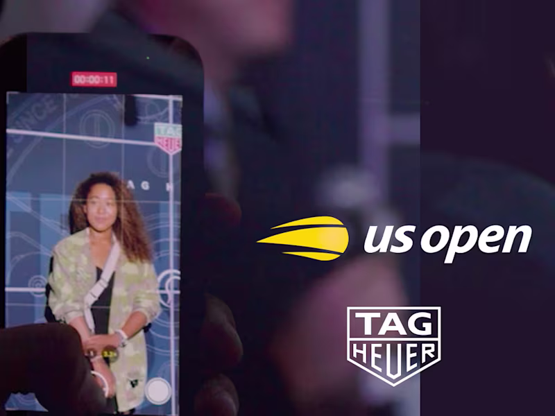 Cover image for US OPEN for Tag Heuer
