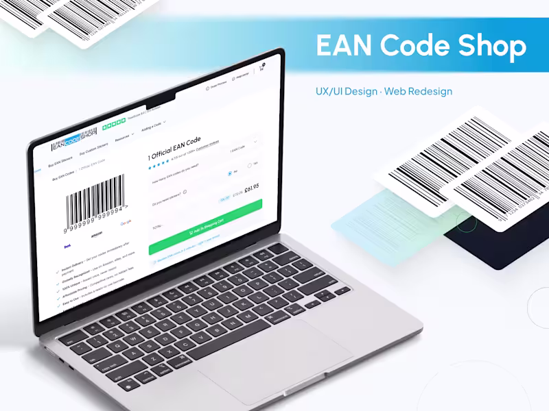 Cover image for E-commerce Platform UX/UI Design