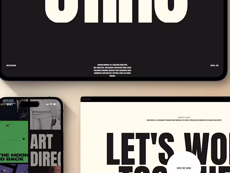 Cover image for The Reality of Framer Templates // Making “Kim” Actually Usable