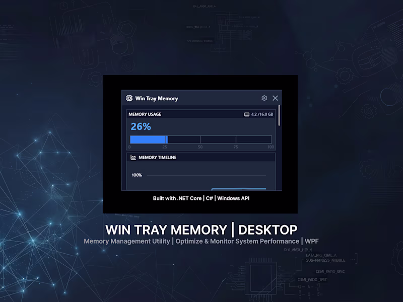 Cover image for Windows System Utility: Memory Monitor & Optimizer