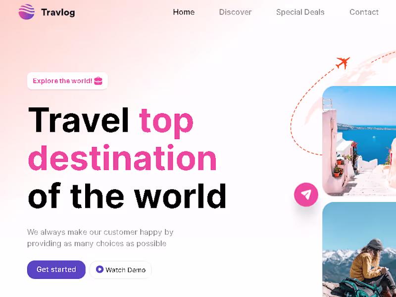 Cover image for TravelHub | Top level Services Let’s Travel with us