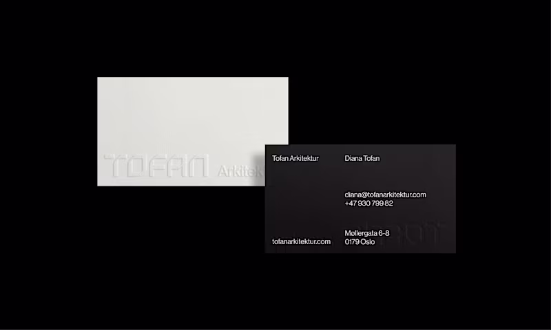 Cover image for Tofan Arkitektur Logo Refresh