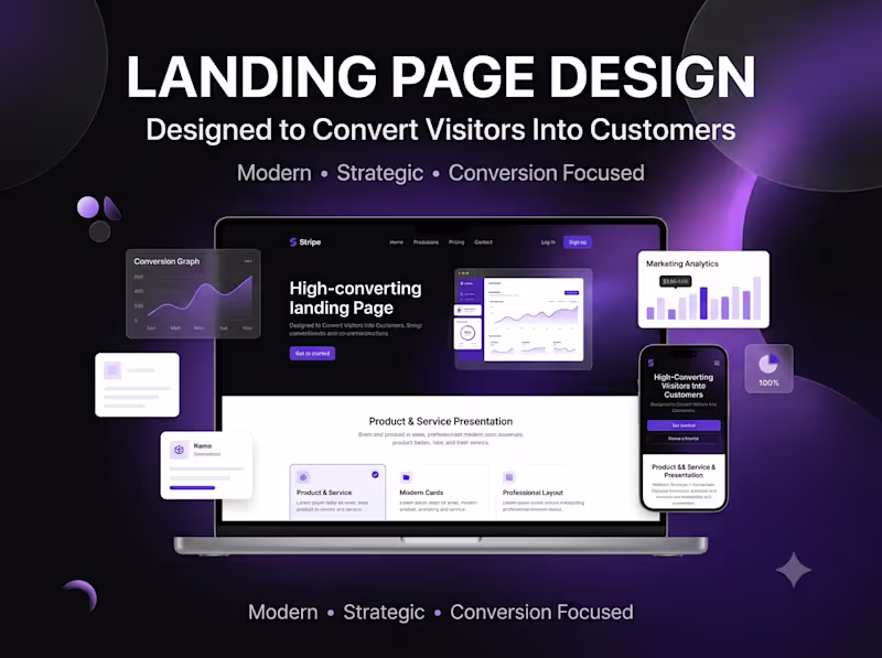 Cover image for Landing Page Design