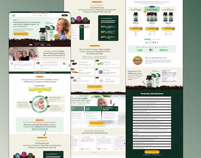 Cover image for Built this landing page directly