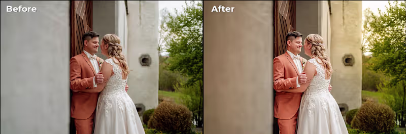 Cover image for Professional Wedding Photo Color Grading