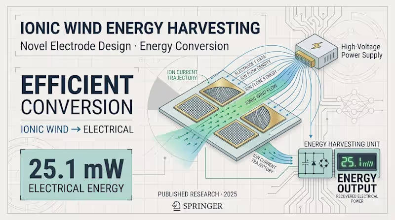 Cover image for Ionic Wind Energy Harvesting for