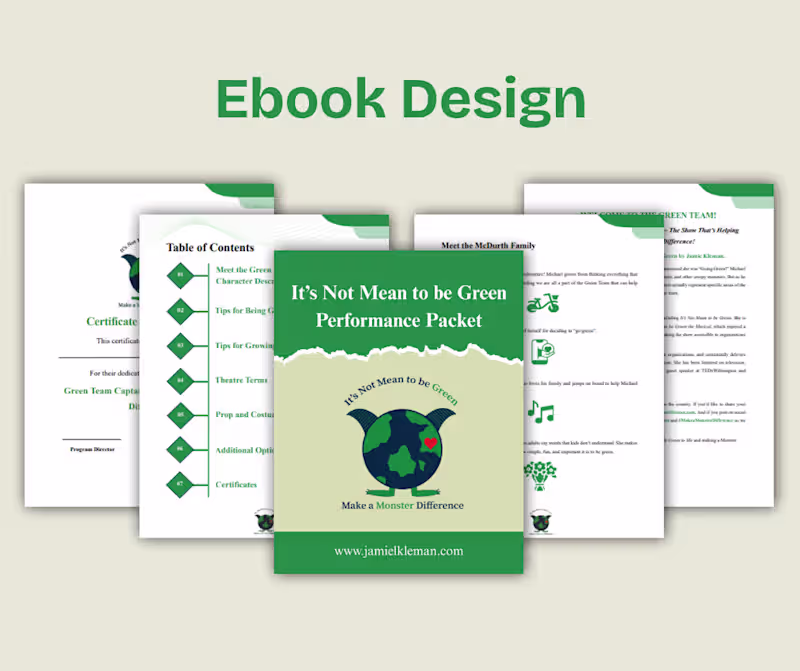 Cover image for Ebook Design