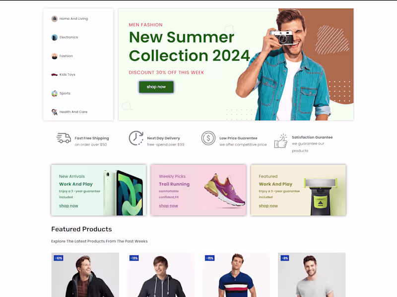 Cover image for  T-Shirt Selling E Commerce Store Using Wordpress & Woocommerce