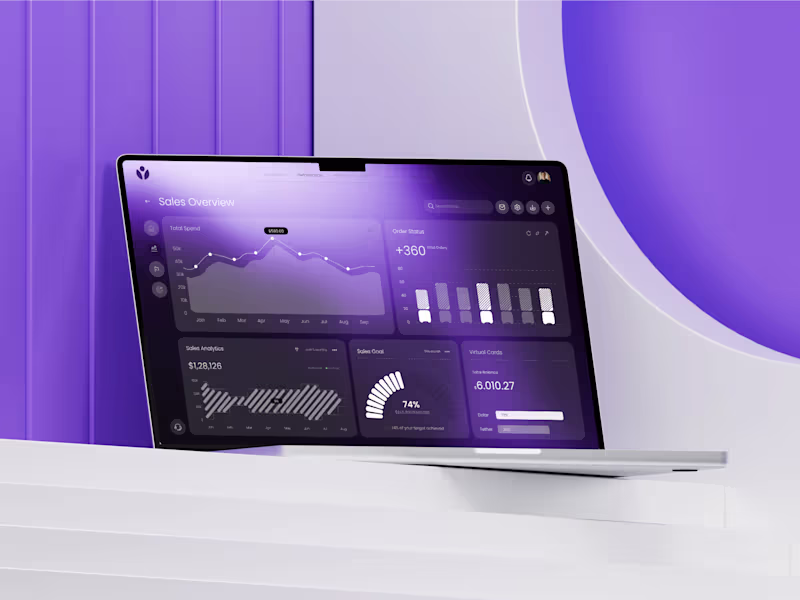 Cover image for Market Pulse 📈
A modern sales