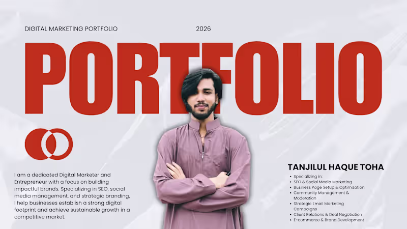 Cover image for Digital Marketer managing UK client