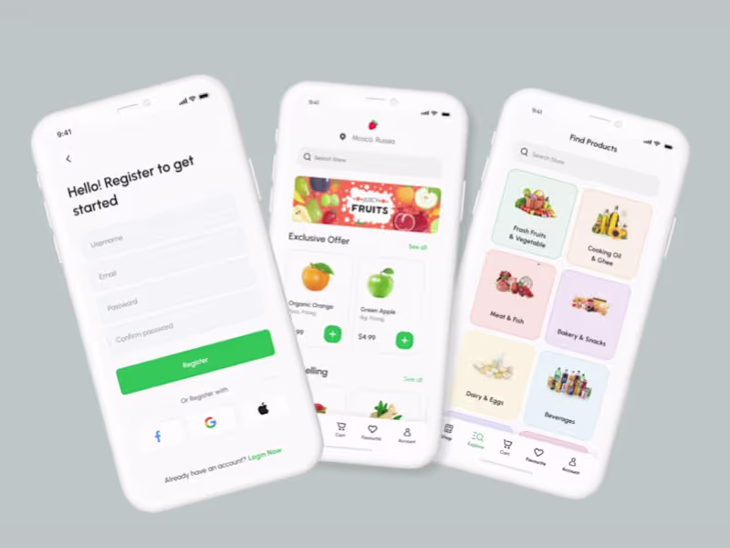 Cover image for Grocery app case study