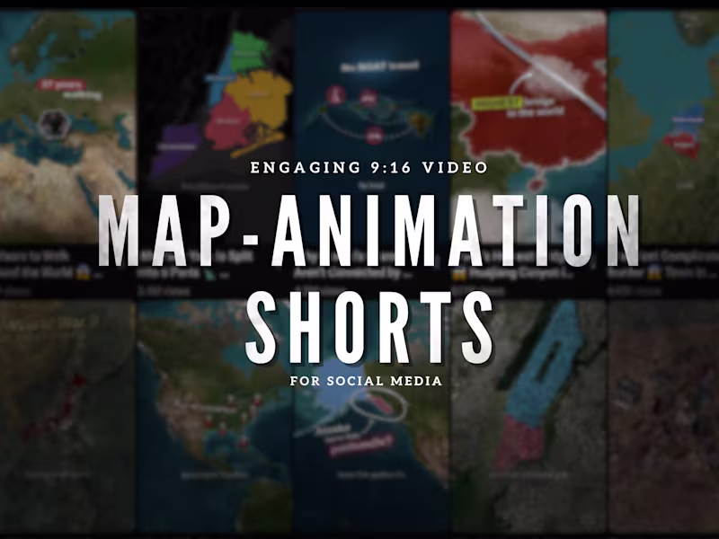 Cover image for Map Animated Shorts (YouTube / TikTok / Reels)