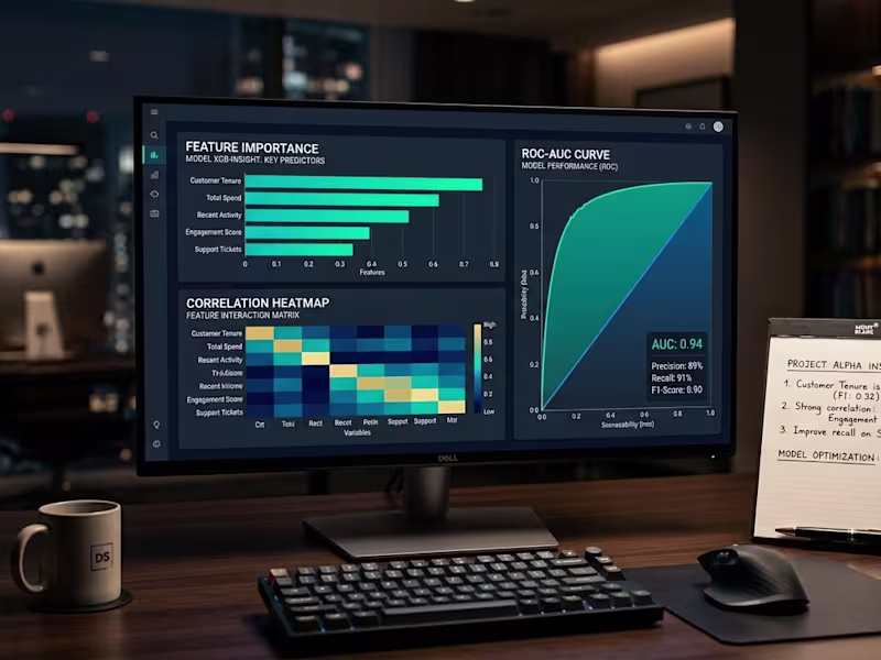 Cover image for B2B Customer Churn Prediction & Retention Intelligence Engine