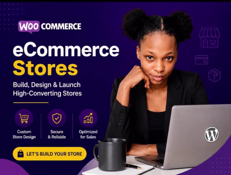Cover image for WooCommerce eCommerce Store Design | Custom WordPress Online Sto