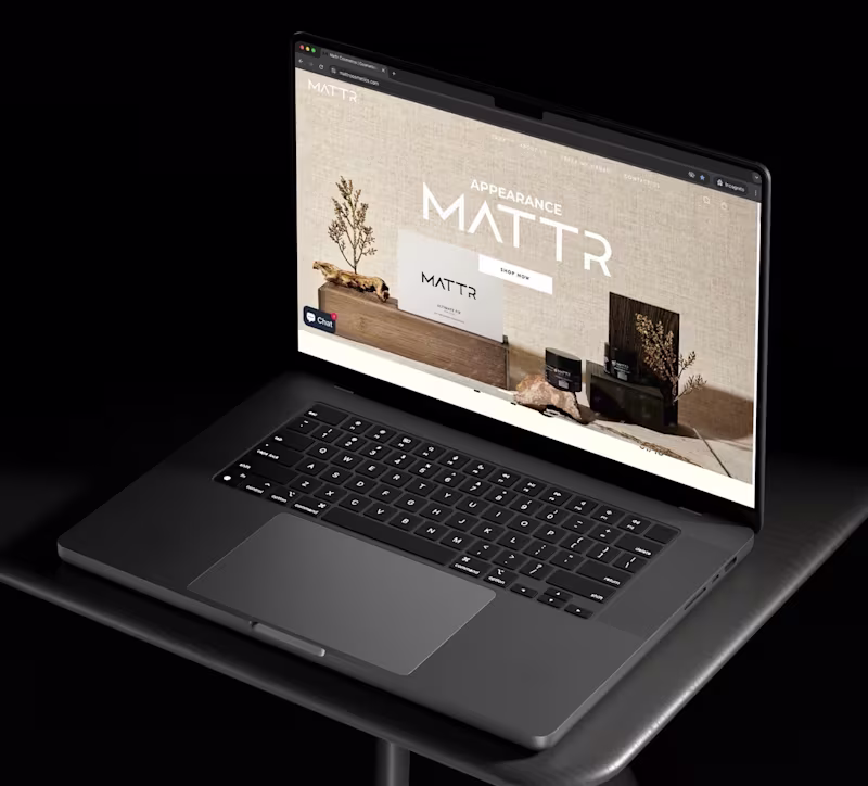 Cover image for MATTR Cosmetics - Shopify Website