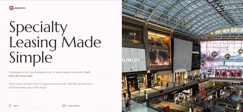 Cover image for Popstores is a next-generation leasing