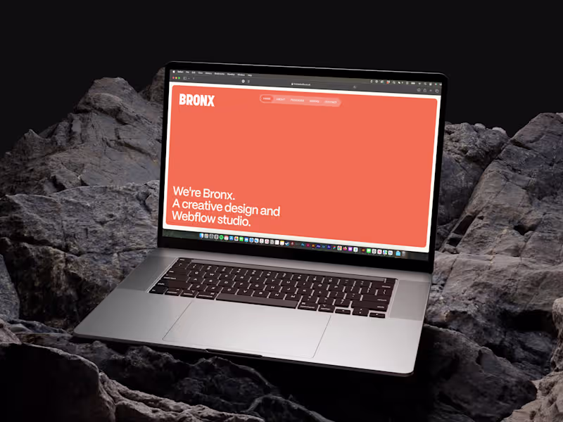 Cover image for Bronx Studio -  Branding & Webflow