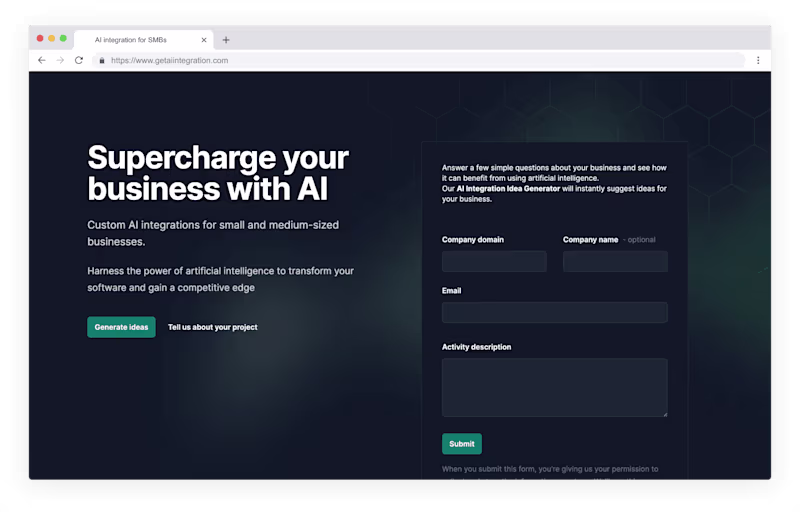 Cover image for Get AI Integration