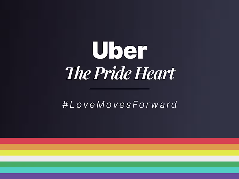 Cover image for The Pride Heart Campaign ∙Uber