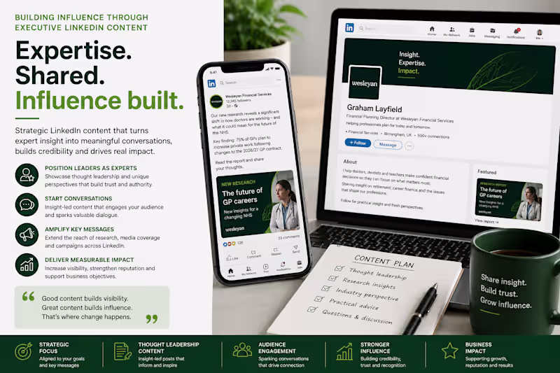 Cover image for Building Influence Through Executive LinkedIn