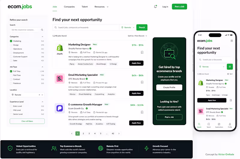 Cover image for Landing Page & Brand Design for Startups