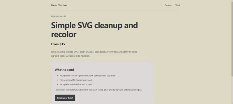 Cover image for SVG logo cleanup, color variants and web-ready files
