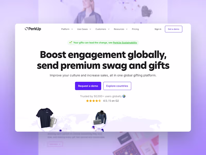 Cover image for Perkup Website Redesign, Migration and SEO Enhancement