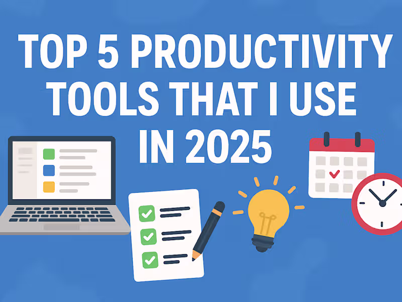 Cover image for Maximizing Productivity with Essential Tools