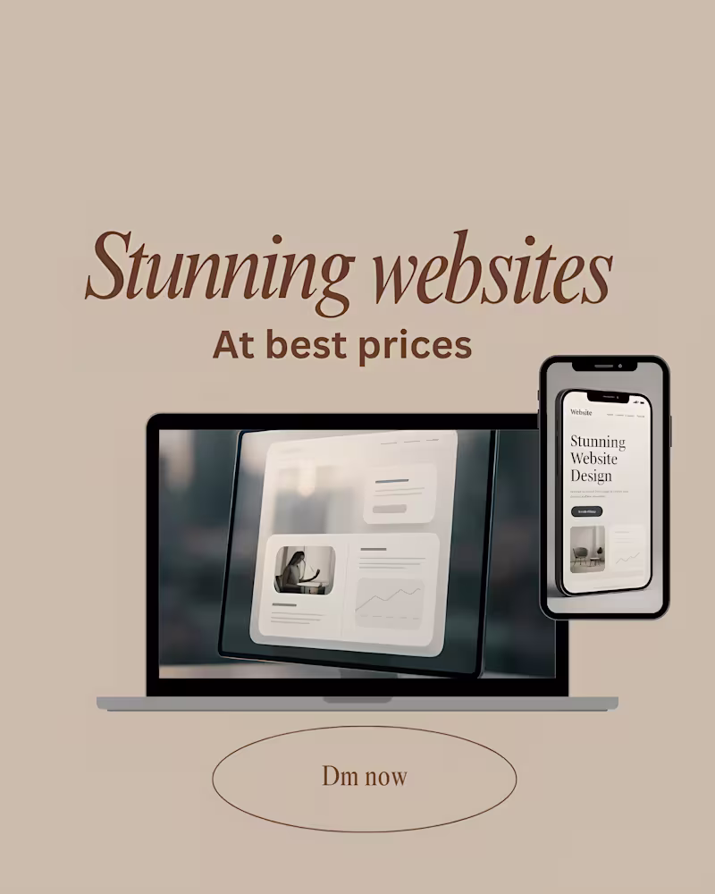 Cover image for $1,000 Agency-Grade Websites — Built in 1 Week with AI