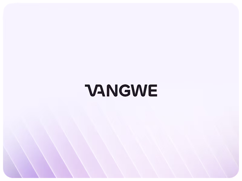 Cover image for Brand Reveal Video for Vangwe