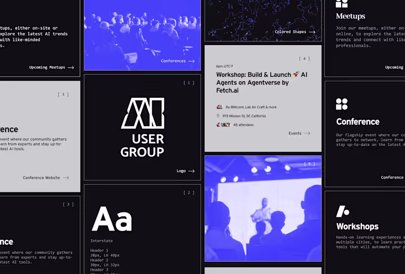 Cover image for Branding for BeMyApp's AI User Group