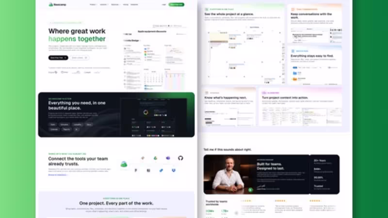 Cover image for Basecamp Experience Redesign