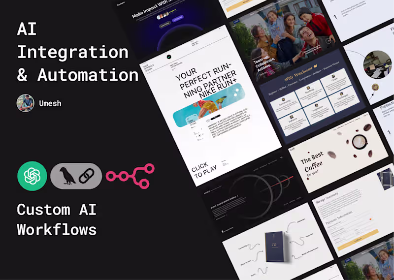 Cover image for AI Integration & Automation