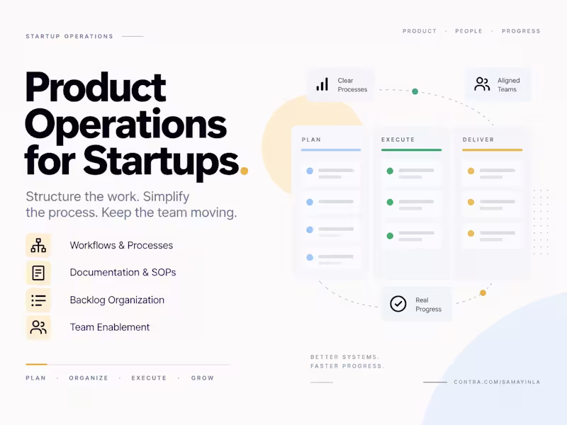 Cover image for Product Operations for Startups