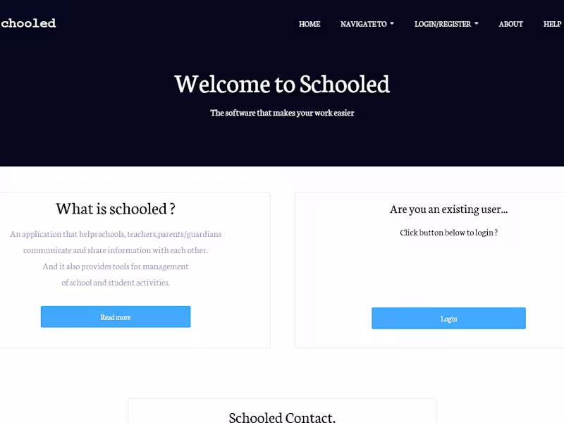 Cover image for Schooled